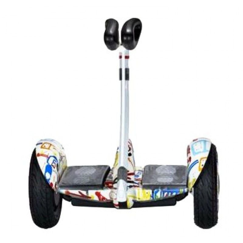 Гироскутер мини-сигвей Smart Balance Mini Robot 36V Граффити Белый Гироскутер мини-сигвей Smart Balance Mini Robot 36V Граффити Белый