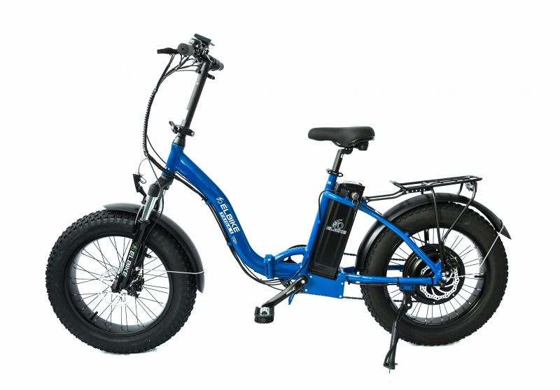 Электро фэтбайк складной Elbike Taiga 1 Vip с багажником Электро фэтбайк складной Elbike Taiga 1 Vip с багажником